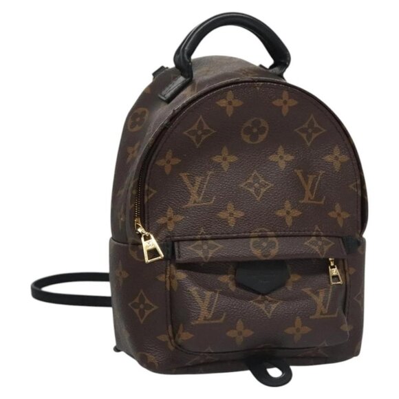LOUIS VUITTON Monogram Palm Springs MINI Backpack M44873 LV Auth 114450V - Picture 1 of 16